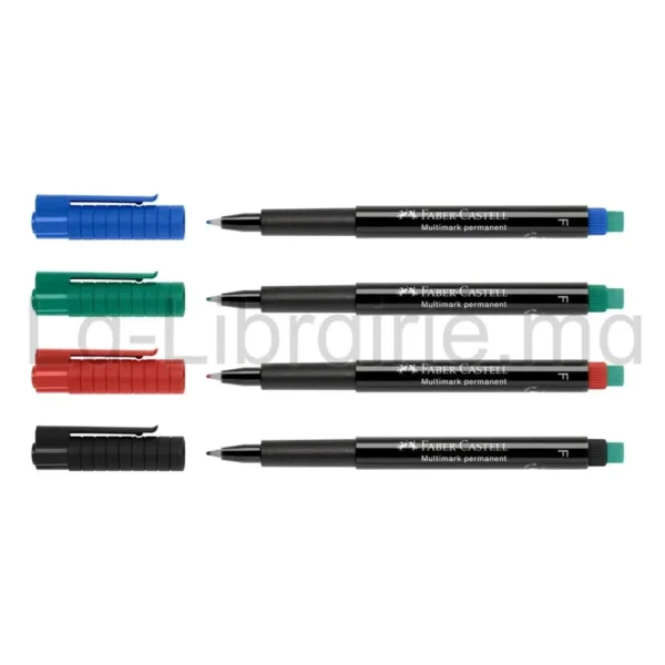 Marqueur permanent noir Faber-Castell Multimark F