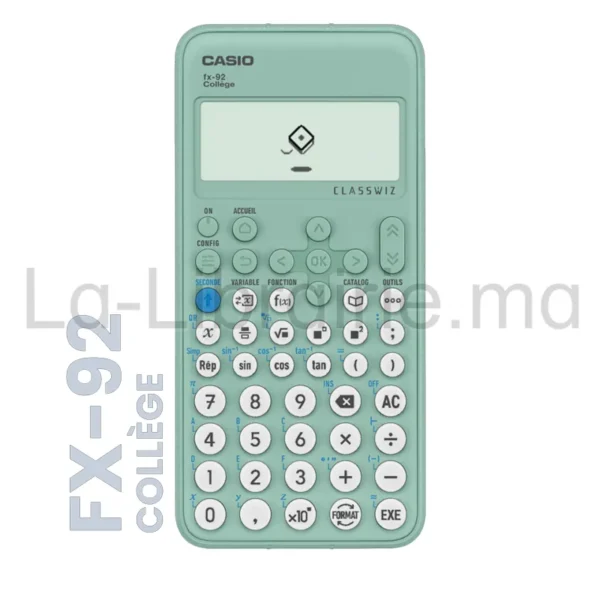 Calculatrice scientifique Casio FX-92 Collège Classwiz