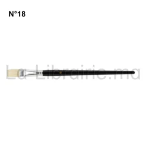 Pinceau brosse plat 18