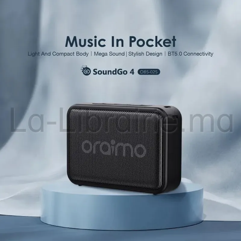 Enceinte Bluetooth portable Oraimo SoundGo 4