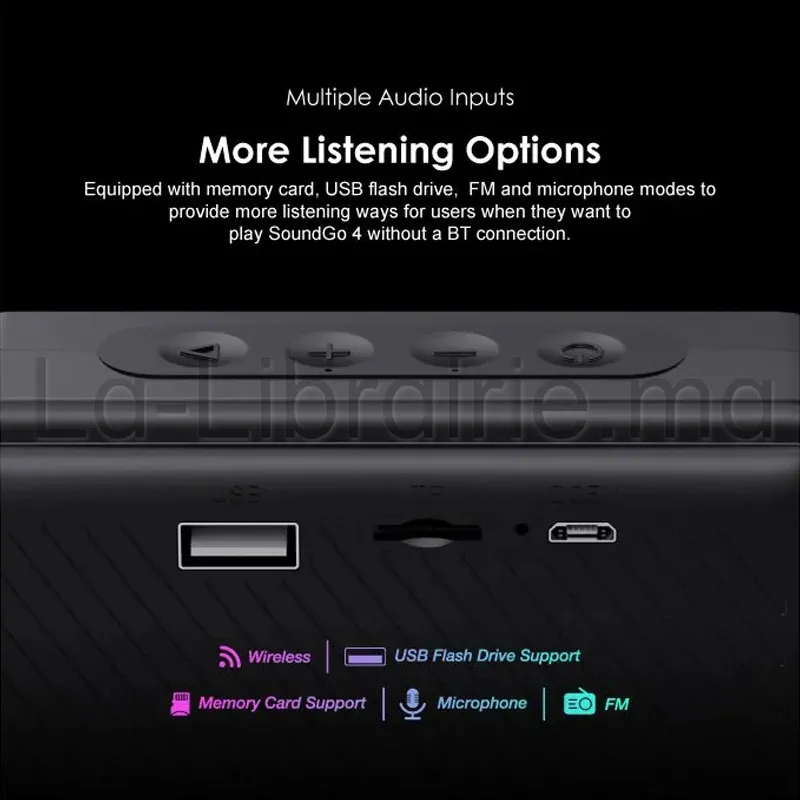 Enceinte Bluetooth portable Oraimo SoundGo 4