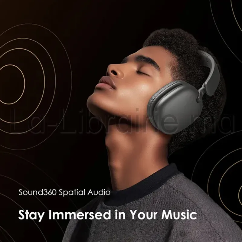 Casque Bluetooth Oraimo BoomPop Lite OHP-317 noir