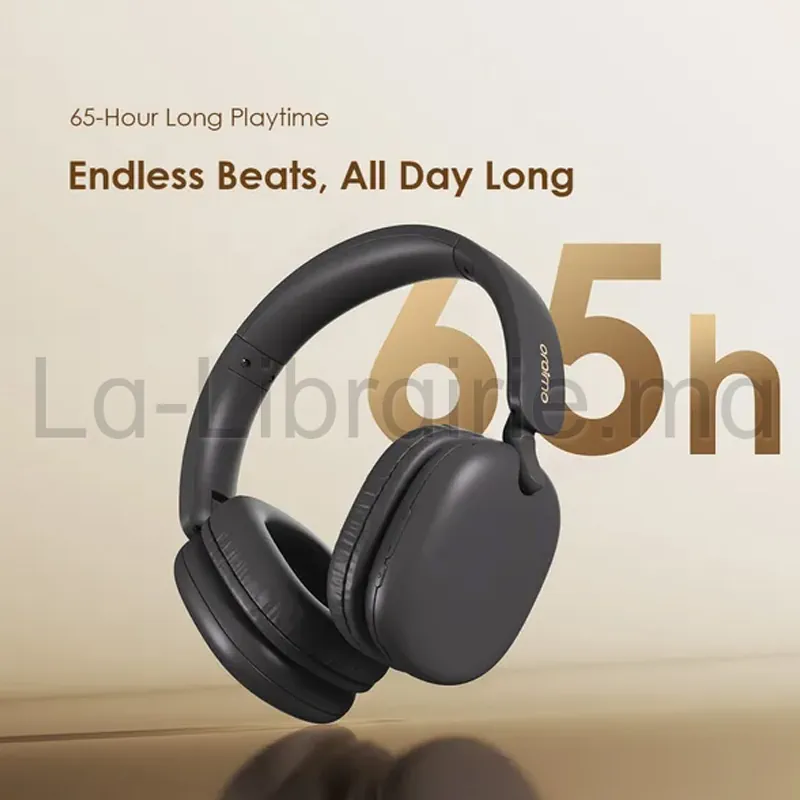 Casque Bluetooth Oraimo BoomPop Lite OHP-317 noir