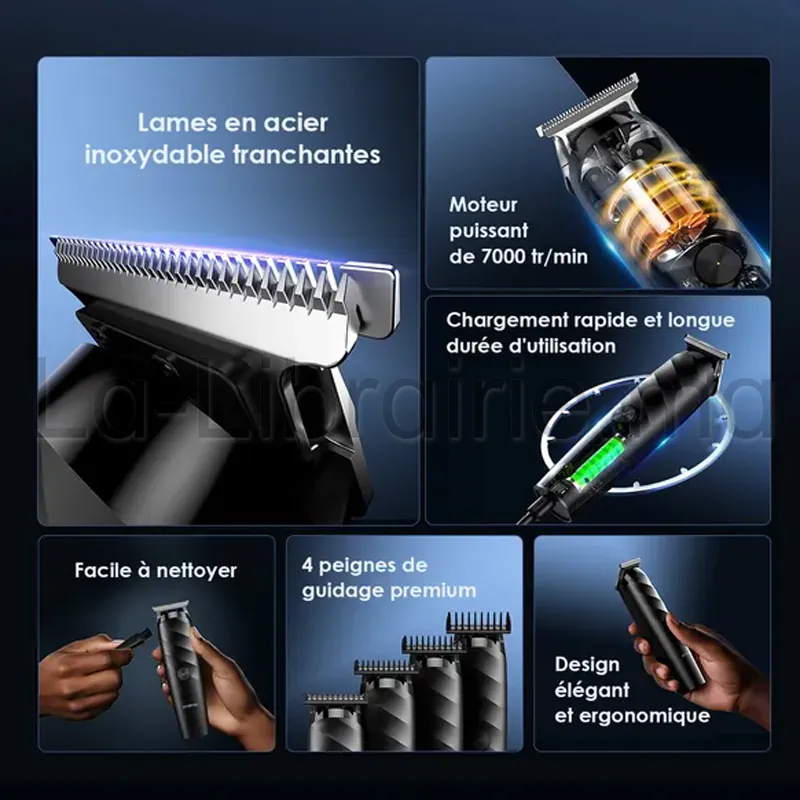 Image du produit Tondeuse électrique Oraimo puissante sans fil OTR-210