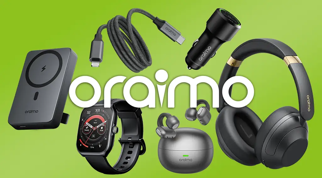 Illustration d'accessoires de la marque Oraimo